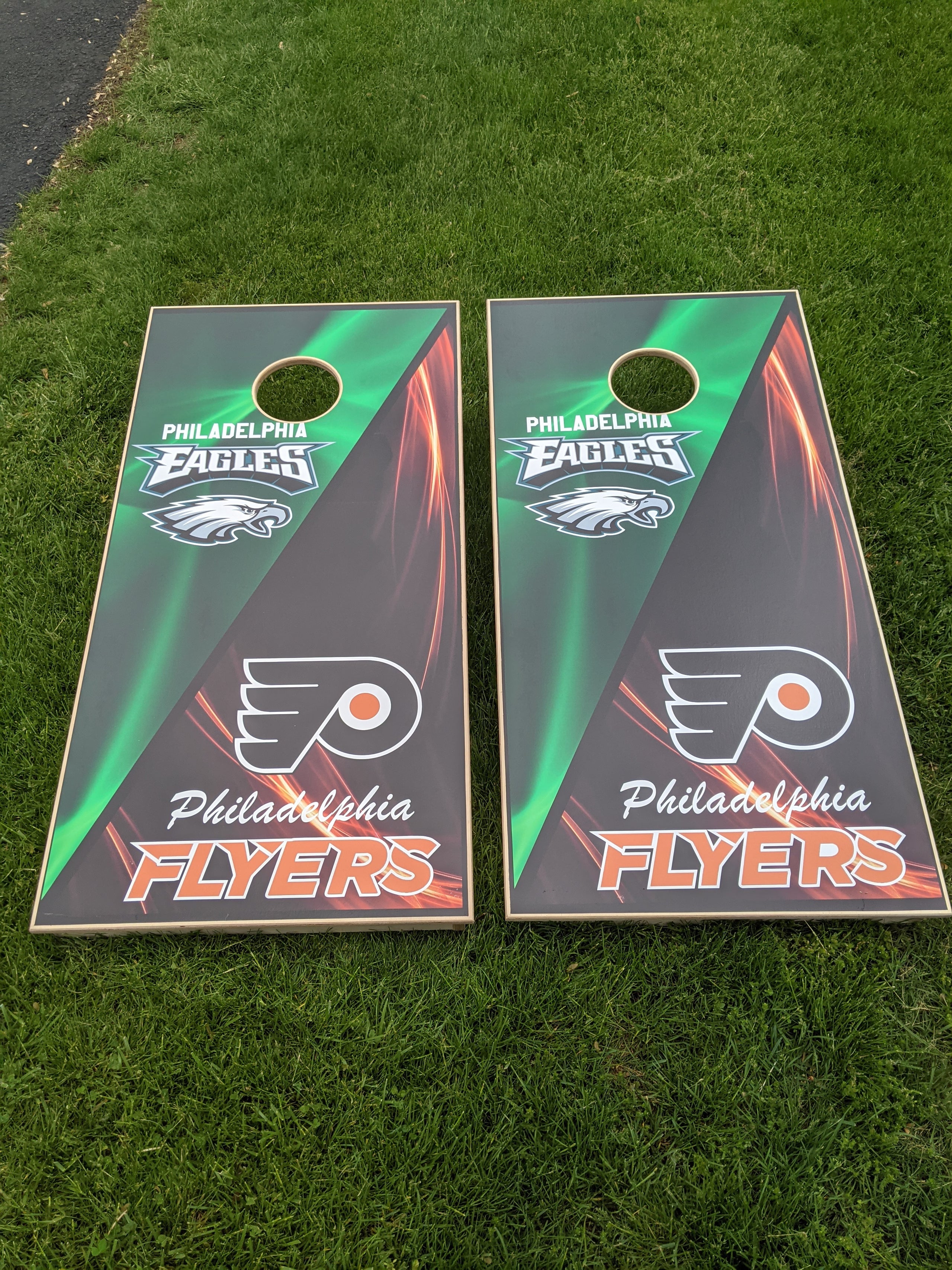 Philadelphia Eagles Cornhole Wraps